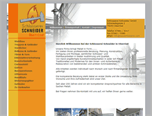 Tablet Screenshot of bauschlosserei.com